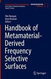 book Handbook of Metamaterial-Derived Frequency Selective Surfaces (Metamaterials Science and Technology 3)