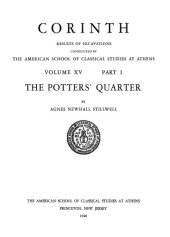 book The Potters' Quarter (Corinth vol.15.1)