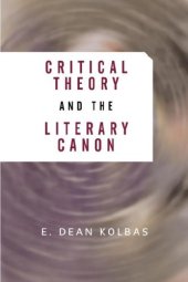 book Critical Theory and the Literary Canon