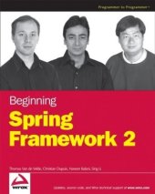 book Beginning Spring Framework 2