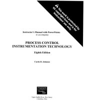 book Process Control Instrumentation technology 8th edition : Solutions Manual