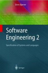 book Software Engineering 2: Specification of Systems and Languages