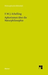 book Aphorismen über die Naturphilosophie