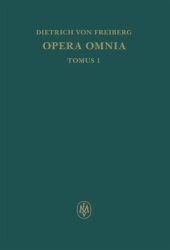 book Opera omnia, Tomus I. Schriften zur Intellekttheorie