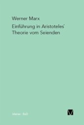 book Einführung in Aristoteles' Theorie vom Seienden