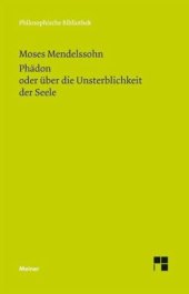 book Phädon oder über die Unsterblichkeit der Seele