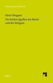 book Die beiden Quellen der Moral und der Religion