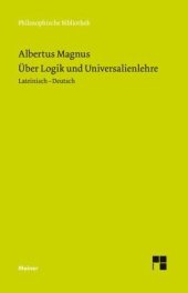 book Über Logik und Universalienlehre: Zweisprachige Ausgabe