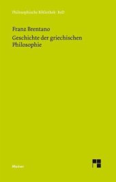 book Geschichte der griechischen Philosophie