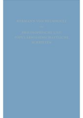 book Philosophische und populärwissenschaftliche Schriften