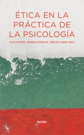 book Ética en la práctica de la psicología