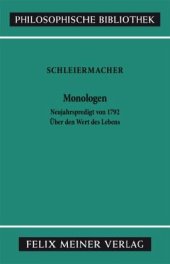 book Monologen: nebst den Vorarbeiten