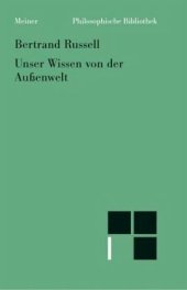 book Unser Wissen von der Außenwelt: Herausgegeben:Otte, Michael