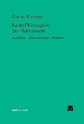 book Kants Philosophie der Mathematik: Grundlagen - Voraussetzungen - Probleme