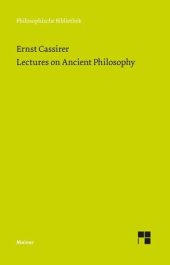 book Lectures on Ancient Philosophy