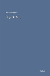 book Hegel in Bern