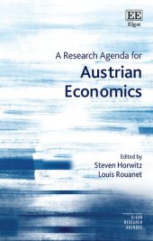 book A Research Agenda for Austrian Economics (Elgar Research Agendas)