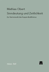 book Sinndeutung und Zeitlichkeit: Zur Hermeneutik des Huayan-Buddhismus