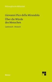 book Über die Würde des Menschen: Zweisprachige Ausgabe