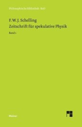 book Zeitschrift für spekulative Physik: Teilband 1