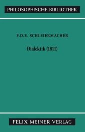 book Dialektik (1811)