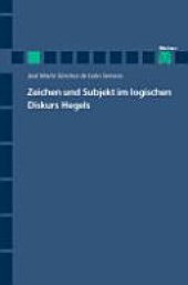 book Zeichen und Subjekt im logischen Diskurs Hegels