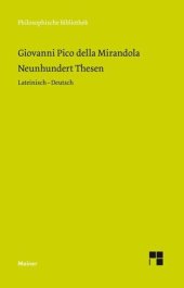 book Neunhundert Thesen: Zweisprachige Ausgabe