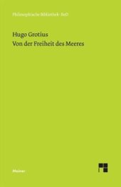 book Von der Freiheit des Meeres