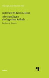 book Die Grundlagen des logischen Kalküls: Zweisprachige Ausgabe