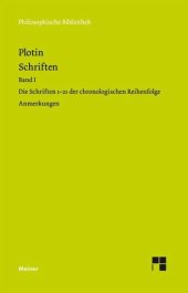 book Schriften. Band I: Die Schriften 1-21 der chronologischen Reihenfolge (Anmerkungen). Zweisprachige Ausgabe