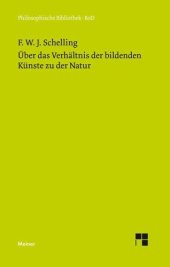 book Über das Verhältnis der bildenden Künste zu der Natur