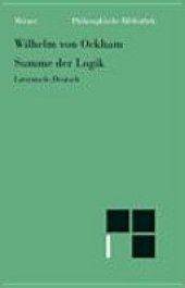 book Summe der Logik / Summa logica: Aus Teil 1: Über die Termini. Zweisprachige Ausgabe