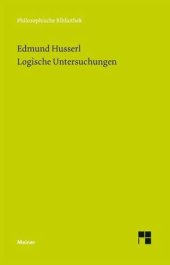 book Logische Untersuchungen