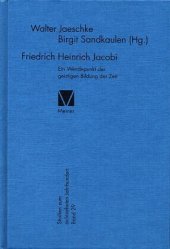 book Friedrich Heinrich Jacobi: Ein Wendepunkt der geistigen Bildung der Zeit