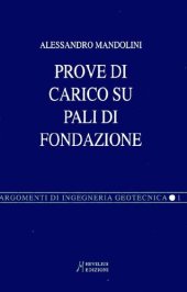 book Prove di carico sui pali di fondazione