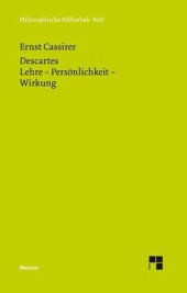 book Descartes: Lehre – Persönlichkeit – Wirkung