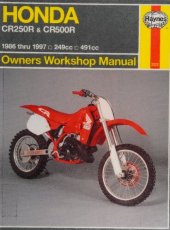 book Haynes Honda CR250/500R Owners Workshop Manual