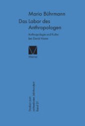 book Das Labor des Anthropologen: Anthropologie und Kultur bei David Hume