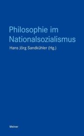 book Philosophie im Nationalsozialismus