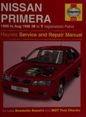 book Haynes Nissan Primera Service & Repair Manual 1990-1999