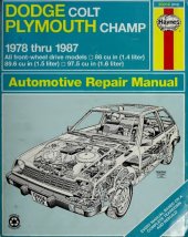 book Haynes Dodge Colt/Plymouth Champ Owners Workshop Manual