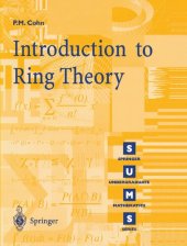 book Introduction to Ring Theory