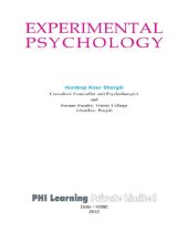 book Experimental Psychology