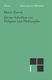 book Kleine Schriften zur Religion und Philosophie