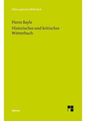 book Historisches und kritisches Wörterbuch. Eine Auswahl.