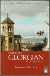 book Beginner’s Georgian (with audio)