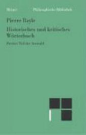 book Historisches und kritisches Wörterbuch: Zweiter Teil der Auswahl