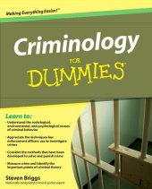 book Criminology For Dummies