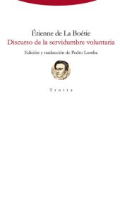 book Discurso de la servidumbre voluntaria