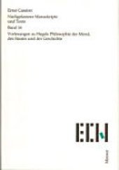 book Vorlesungen zu Hegels Philosophie der Moral, des Staates und der Geschichte